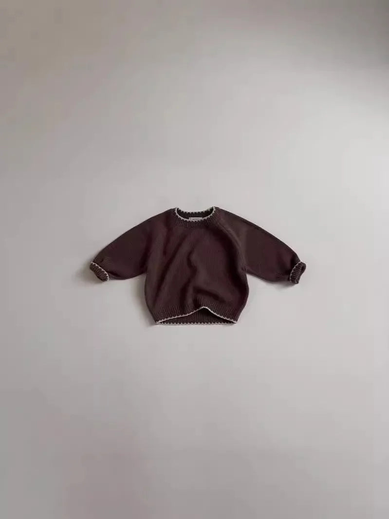 Izan Autumn New Baby Long Sleeve Casual Sweater