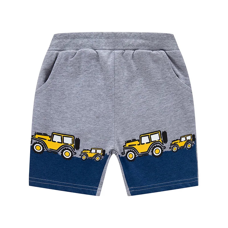 Cris Summer Fashion Boys Shorts Cartoon Vehicle Car Casual - GuGuTon baby store - Baby Fashion - Toddlers Outfits - Babies Outfits - Toddler Clothes - Kids Clothing - Newborn Clothes - Newborn Wear - Kids Wear - Trending Clothes - Trending Outfits - Fall Fashion - Winter Fashion - Girls Clothes - Boys Clothes - Babies Wear - Kids Accessories - KidsWear - Summer Clothes - Summer Fashion - Summer Trend - Falls Sweaters - Tops - Bottom - Jeans - Blouse - Dresses - Newborn Dresses - Toys