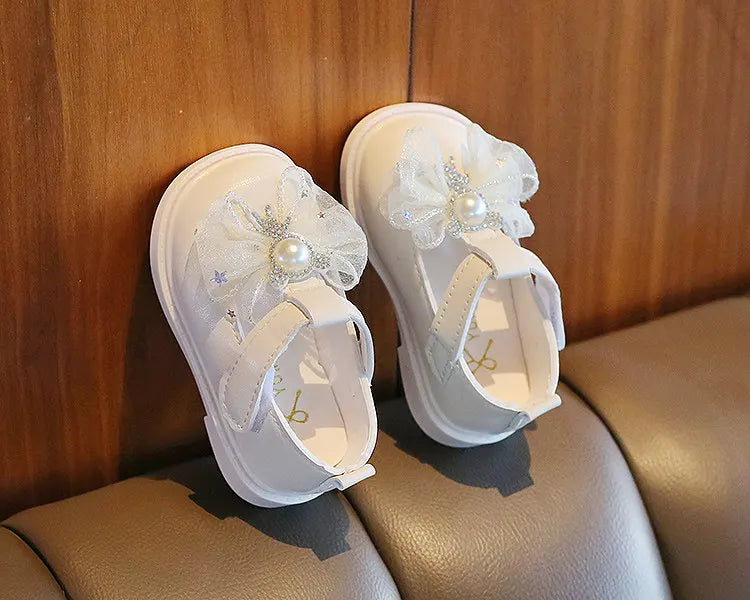 Baby Girls Shoes PU Toddler Princess Dress Shoes