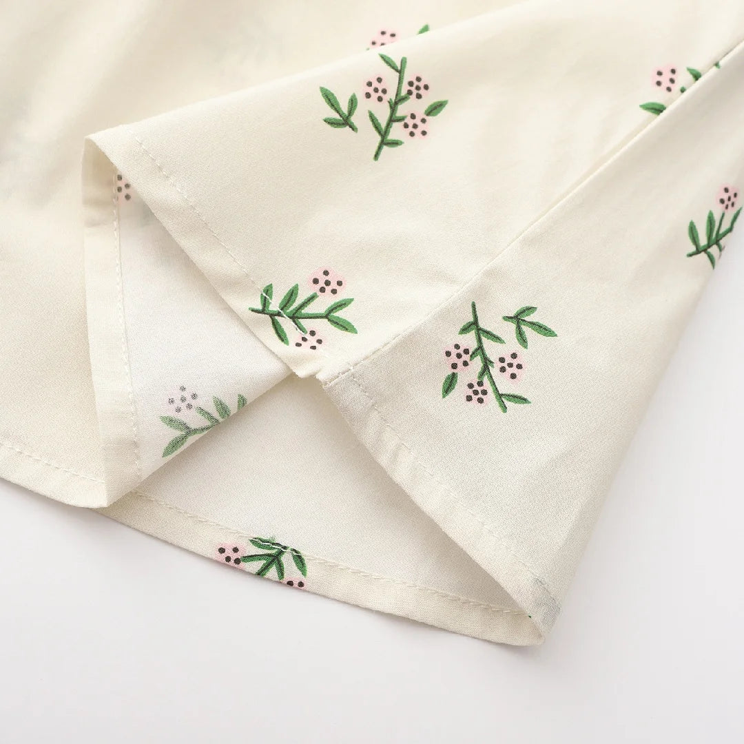 Paola Cute Cherry Printing Baby Tops