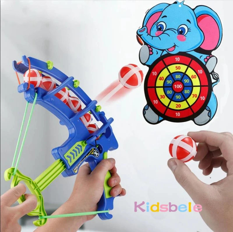 Dinosaur Sticky Ball Bow Target Dartboard Elephant Educational Toy