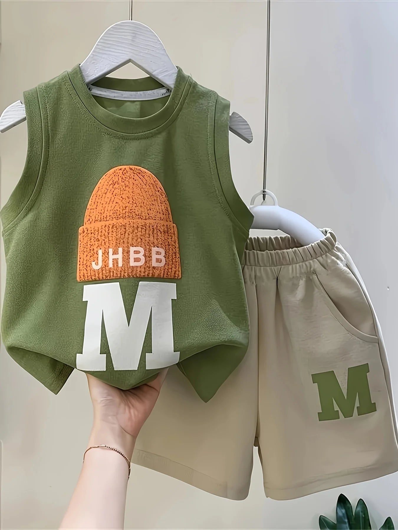 Boys' Summer Sleeveless Fashion Trend Set