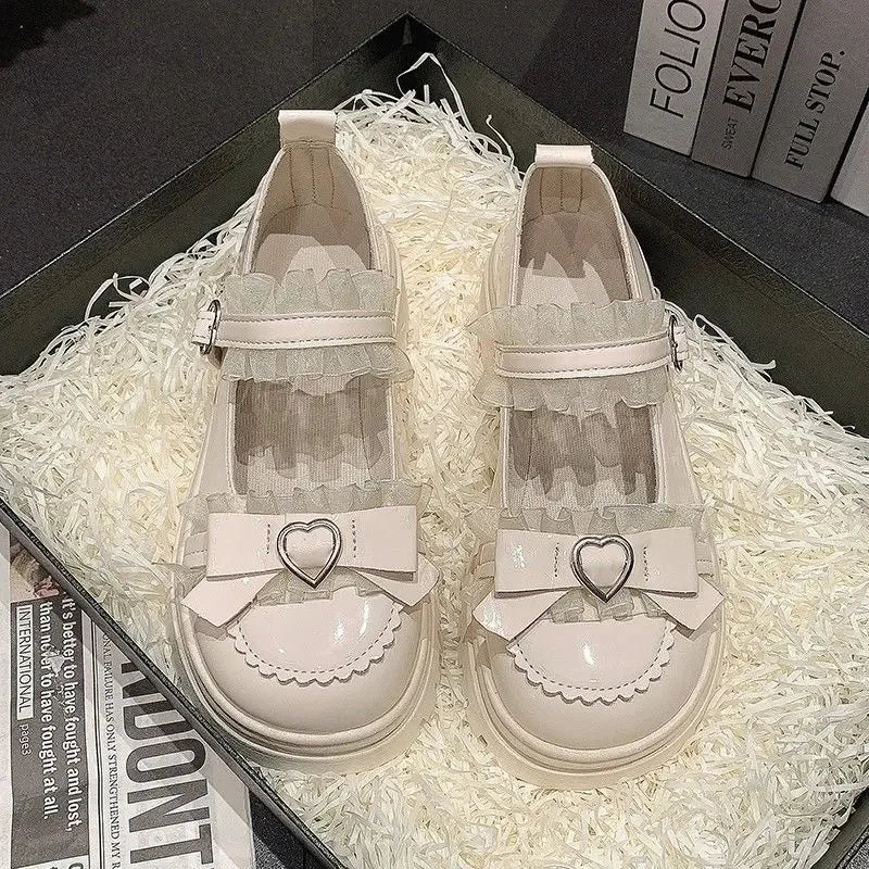 2025 Summer New School Girl JK Loafer Pumps Platform Shoes