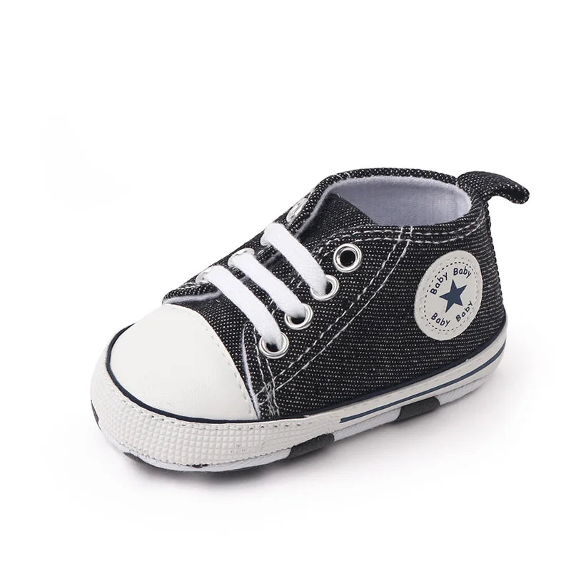 Spring New Baby Shoes Boy and Girl Classic Canvas Casual Sneakers