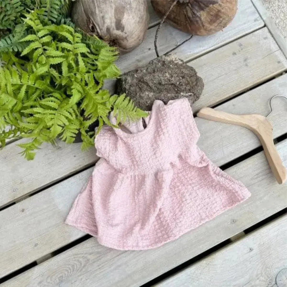 Martina Sleeveless Shirts Dress Solid Tops