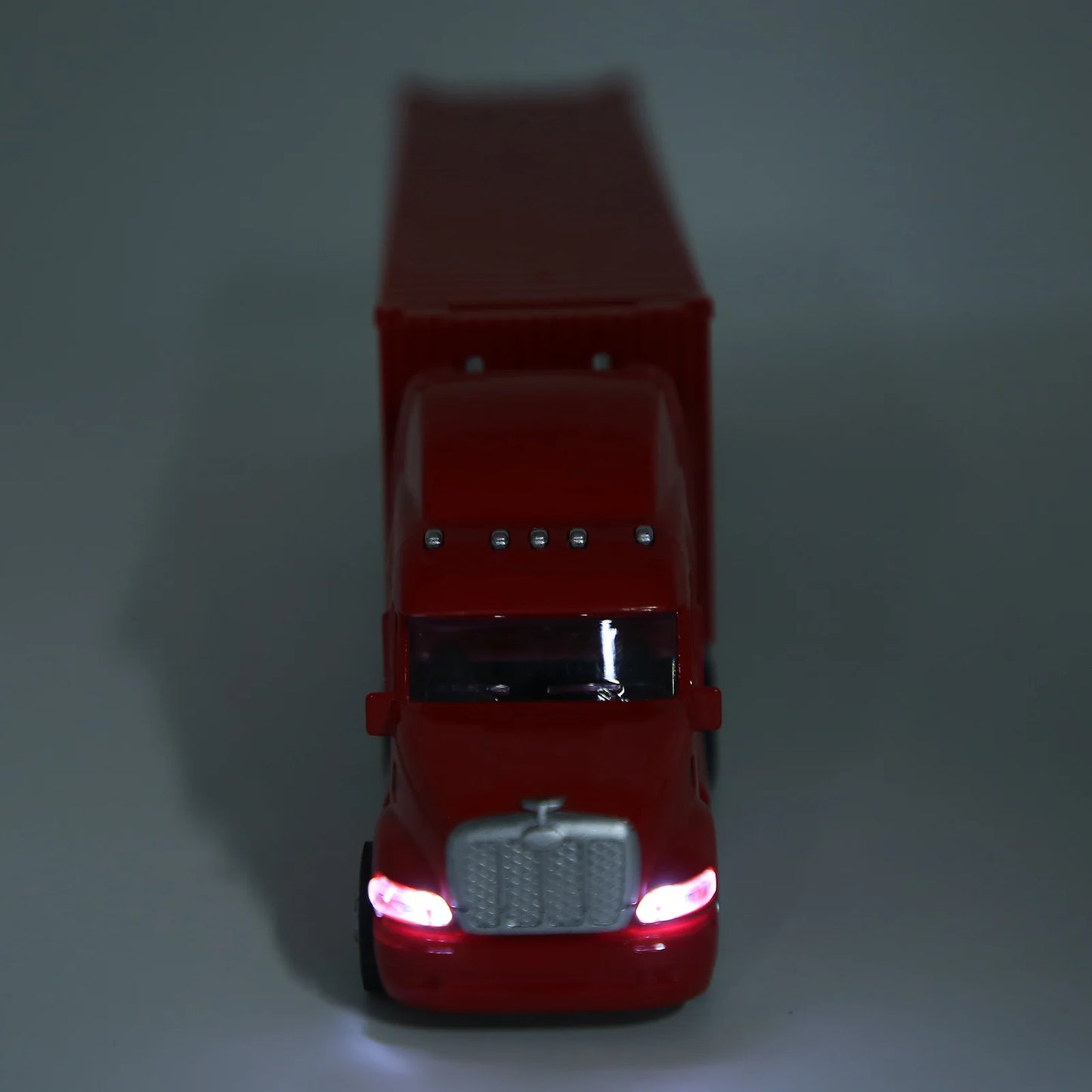 1:48 Alloy Container Car Model with Pull Back Function