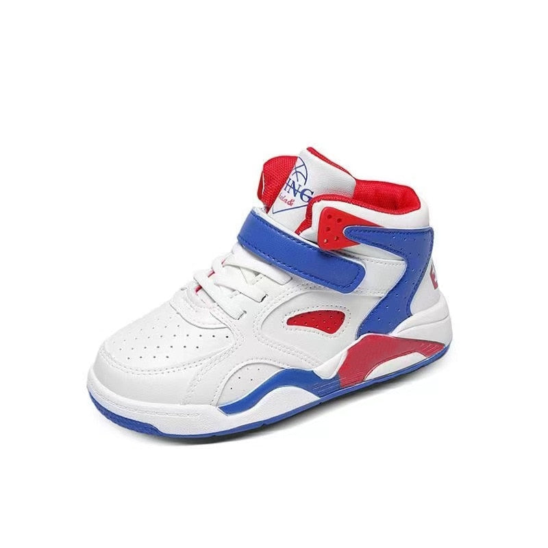 Kids Fashion High-top Sneakers for Boys Girls Shoes - GuGuTon