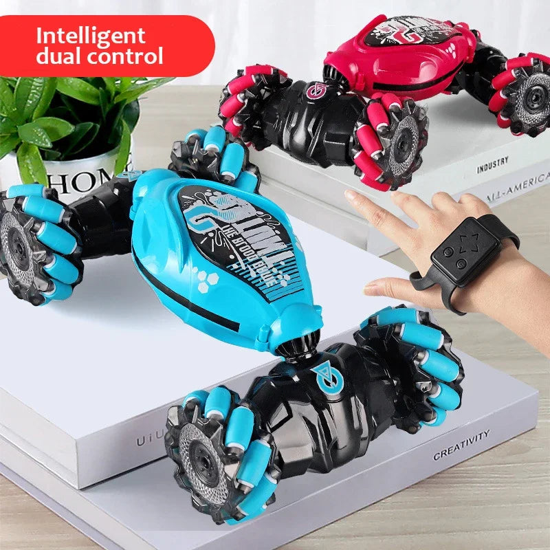 4WD RC Drift Car with Dual Control - 2.4G Gesture & Radio Remote