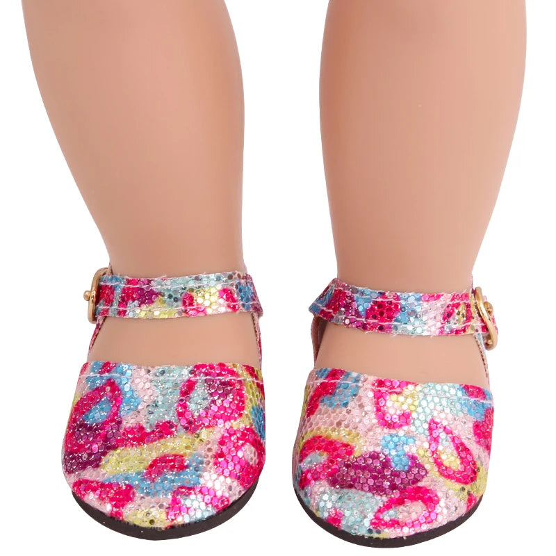 Various Casual Sports Shoes American 18 Inch Girl Doll Princess Shoe