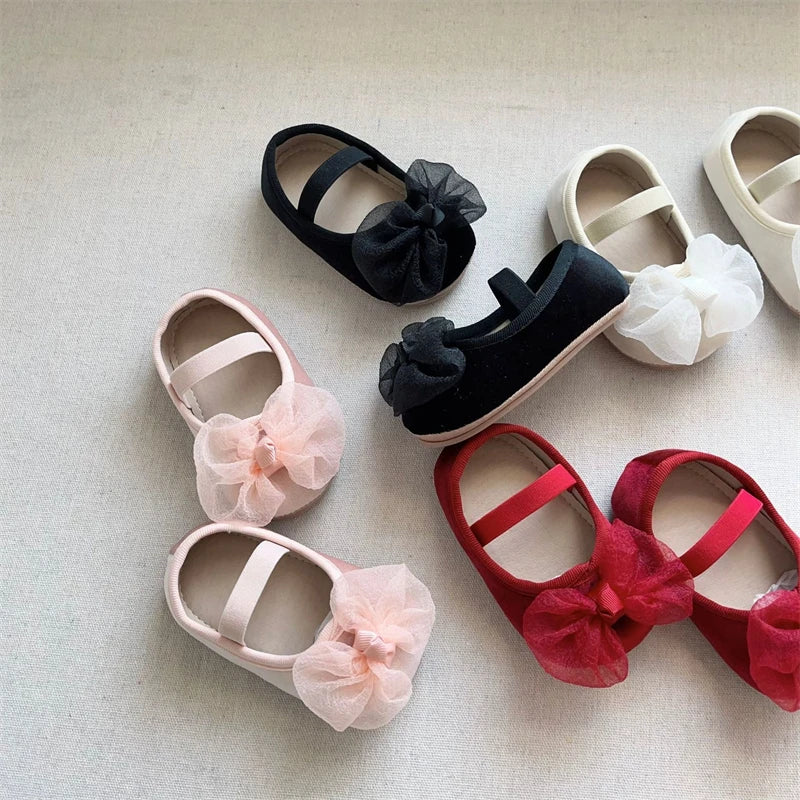 Baby Girls Walking Shoes Spring Autumn Infant Shoes Comfortable Newborn Soft Soled Toddler Kids Shoes