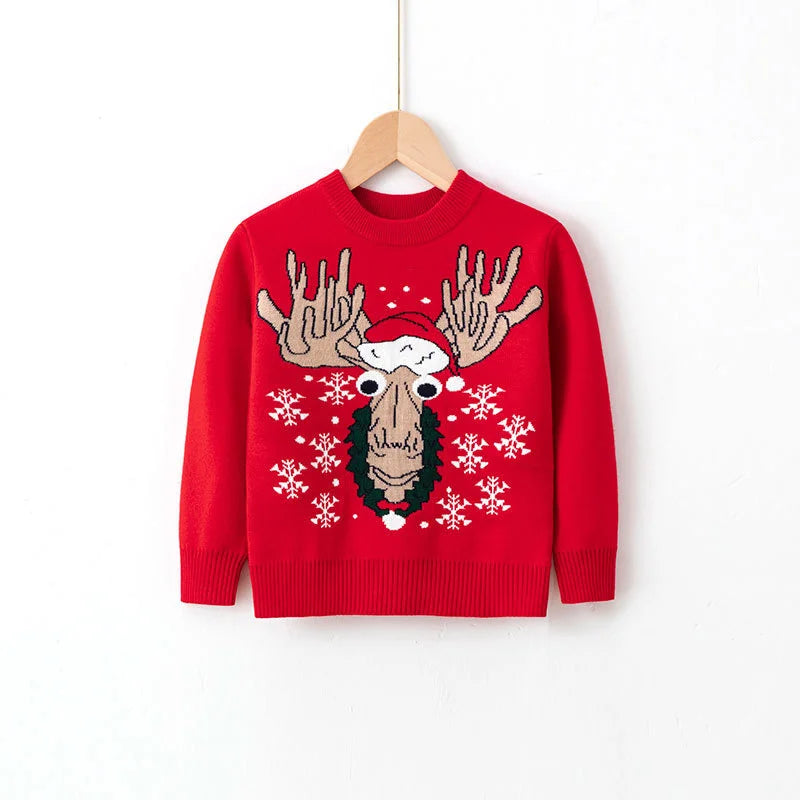 Harry Christmas Children Knit Clothes New Sweaters