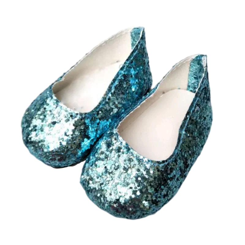 Baby Doll Shoes for 43cm Doll Shoes for 18 Inch Girl Doll Princess Shoes Toy  Accessories