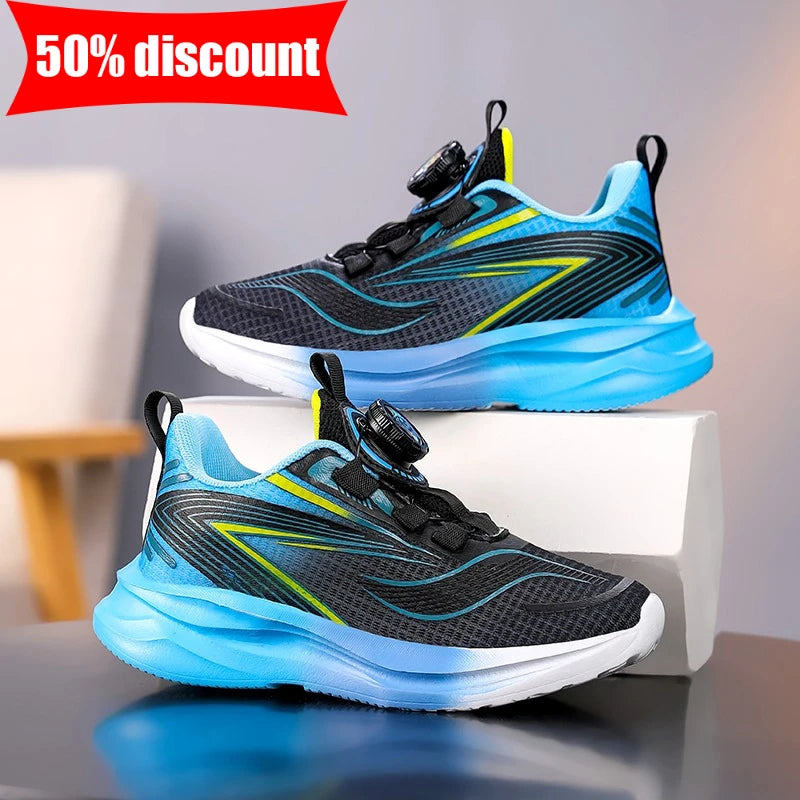 Children Sports Shoes Comfortable Mesh Casual Versatile Daily Walking Shoes Lightweight Non Slip School Running Shoes Boys Girls