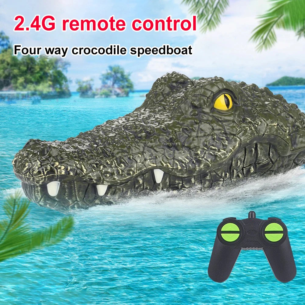 Remote Control Alligator Head 2.4GHz Remote Control Electric Racing Boat