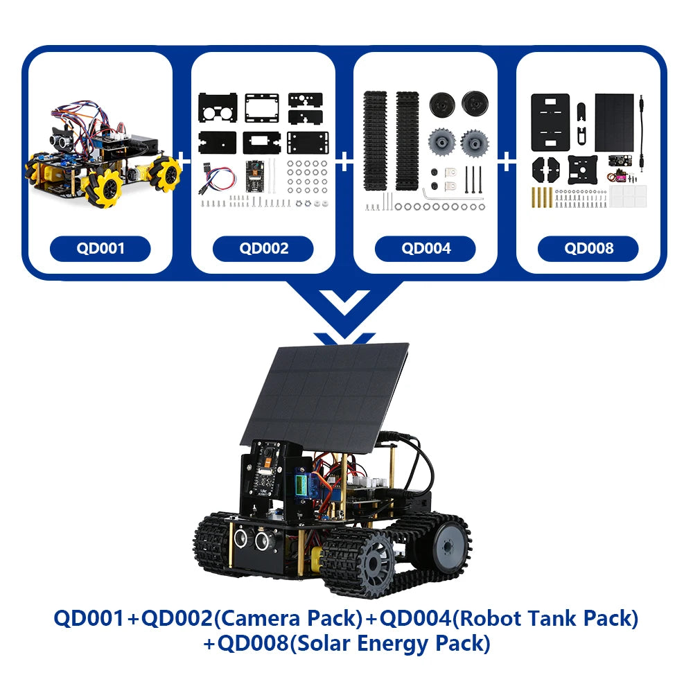 ACEBOTT Robot Car Starter Kit with ESP32 for Arduino Projects