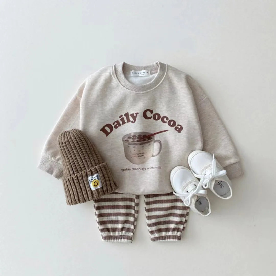 Marcos Infant Autumn Loose Cartoon Sweater