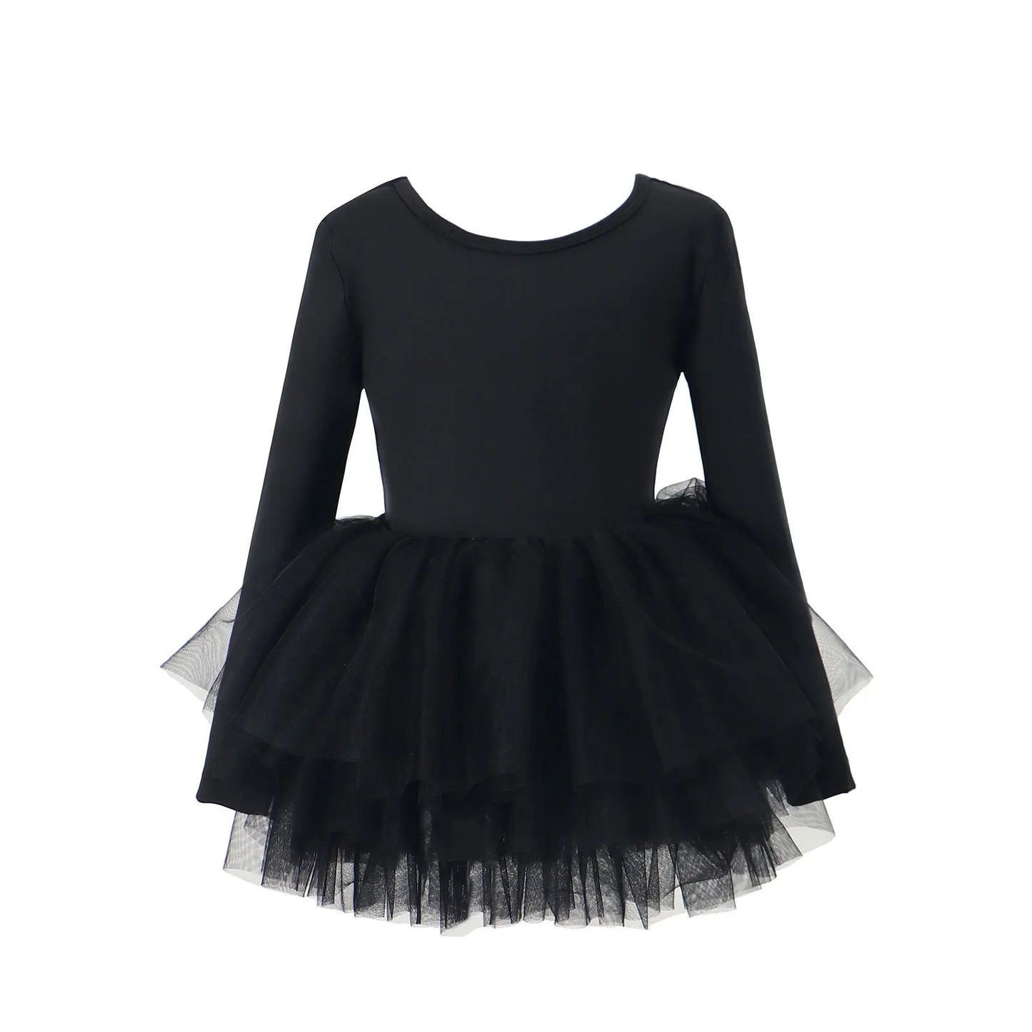 Baby Girl Princess Tutu Dress Long Sleeves Ballet Dress