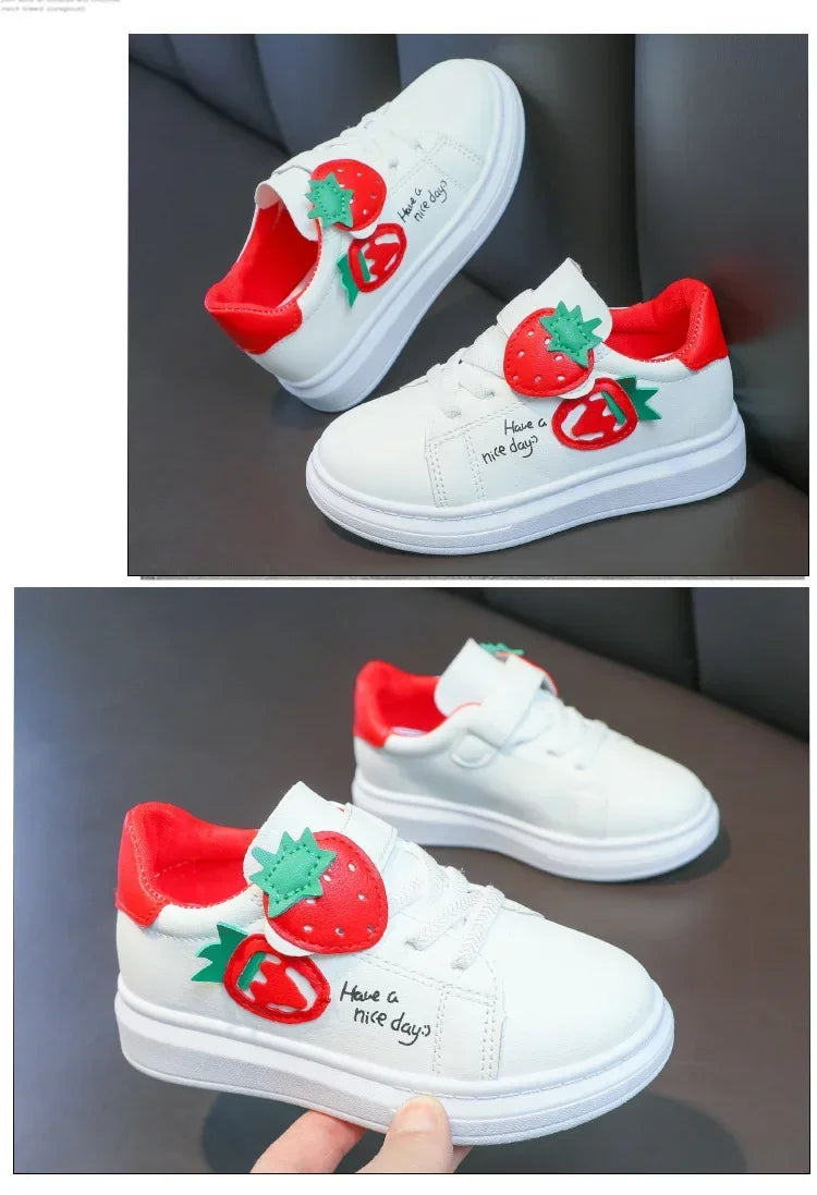 girl shoes 2025 spring autumn sports shoes children's soft-soled