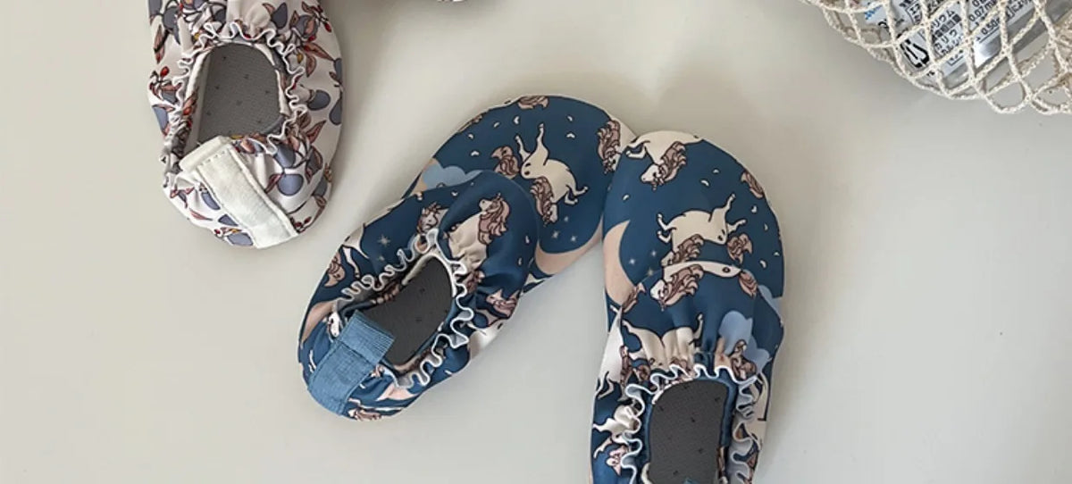 New Baby Boy Girl Beach Shoes KS Children Print Water Sports Sneakers Swimming Aqua Barefoot Shoes Kids Indoor Outdoor Slippers