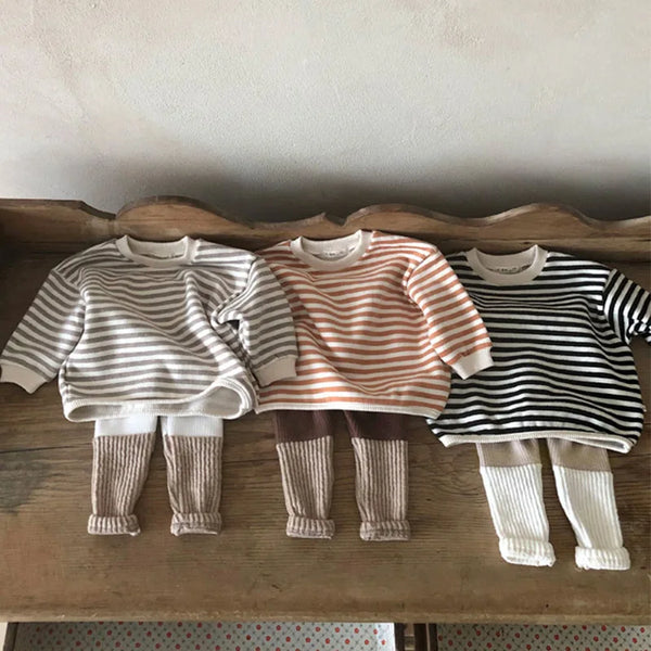 Carlos Long Sleeve Casual Infant Pullover Sweater