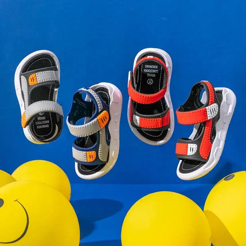 Noah Baby Sandals - Soft Sole Anti-slip for Boys & Girls