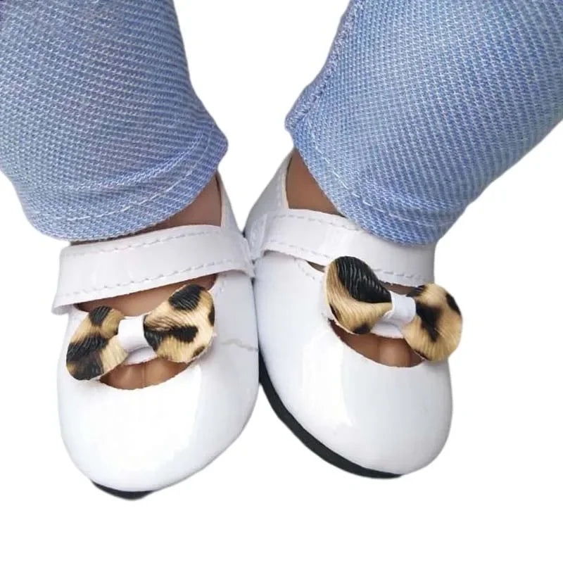 Baby Doll Shoes for 43cm Doll Shoes for 18 Inch Girl Doll Princess Shoes Toy  Accessories