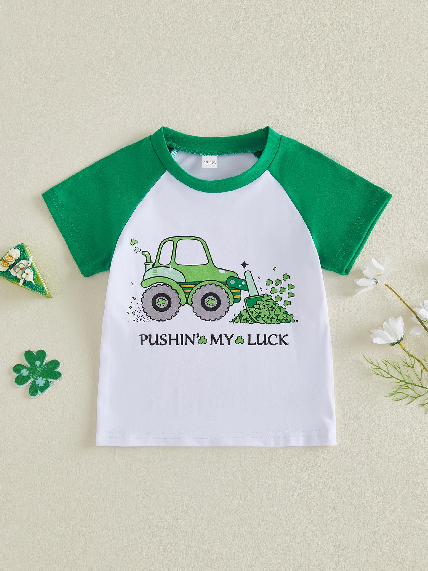 Amaranta Clover Lucky Charm Long Sleeve Top