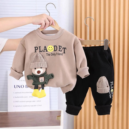 Elijah Korean Edition Plush Thickened Sweater