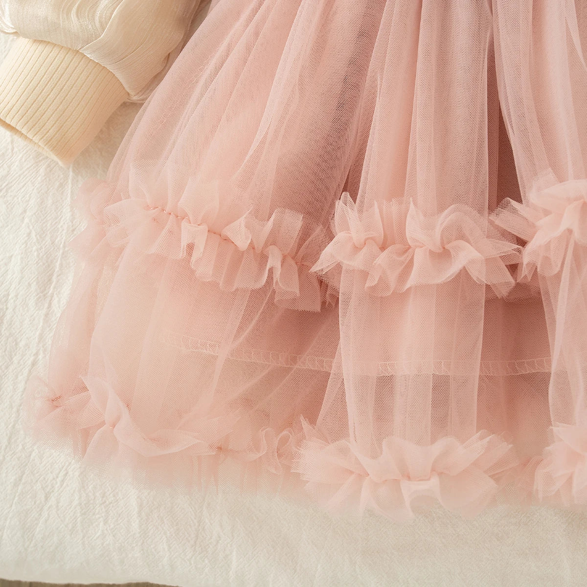 Daija Baby Girl Princess Dress Chiffon with Sweet Bow