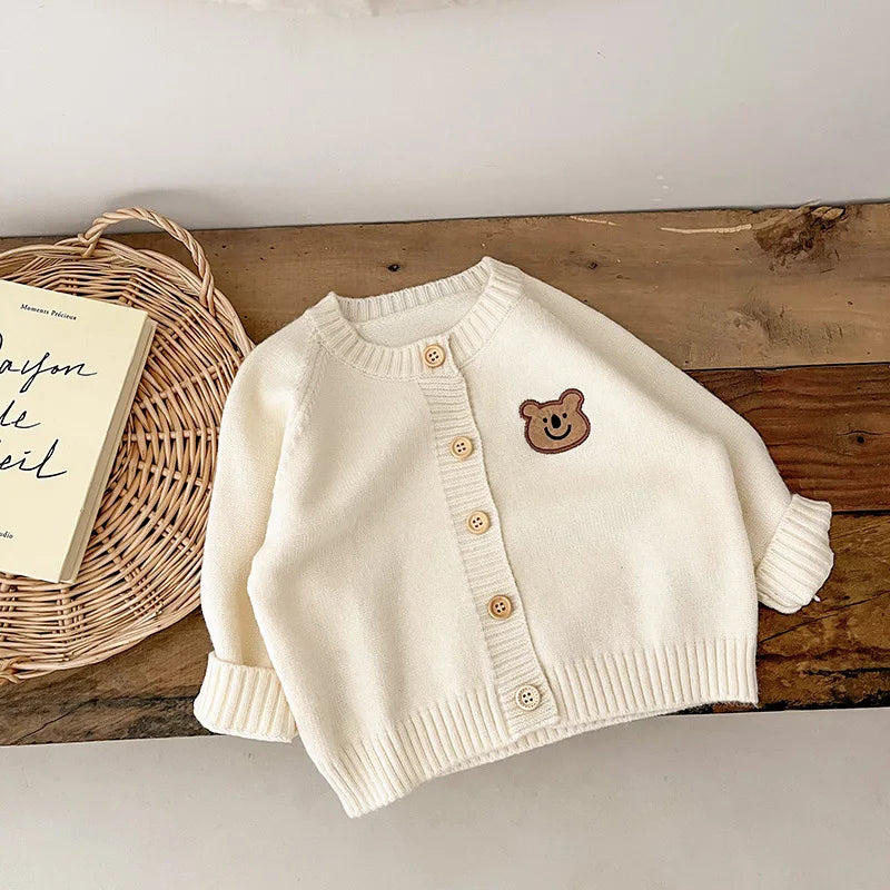 Bryant Cute Bear Knitted Clothes Sweater - GuGuTon baby store - Baby Fashion - Toddlers Outfits - Babies Outfits - Toddler Clothes - Kids Clothing - Newborn Clothes - Newborn Wear - Kids Wear - Trending Clothes - Trending Outfits - Fall Fashion - Winter Fashion - Girls Clothes - Boys Clothes - Babies Wear - Kids Accessories - KidsWear - Summer Clothes - Summer Fashion - Summer Trend - Falls Sweaters - Tops - Bottom - Jeans - Blouse - Dresses - Newborn Dresses - Toys