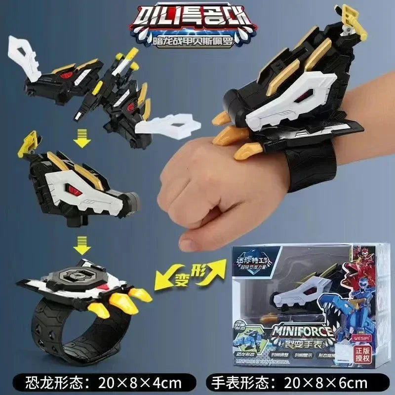 Miniforce X Watch Toy Super Dinosaur Power Mecha Deformation Robot