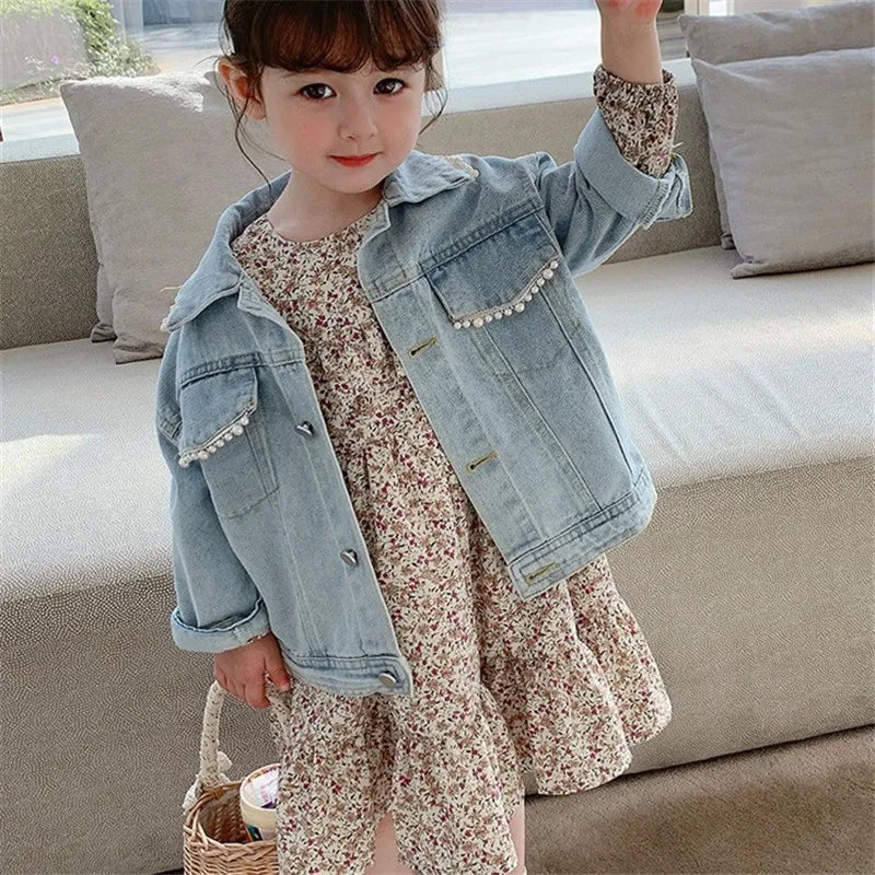 Kayla Fashion Girls Jacket Spring Casual open style - GuGuTon baby store - Baby Fashion - Toddlers Outfits - Babies Outfits - Toddler Clothes - Kids Clothing - Newborn Clothes - Newborn Wear - Kids Wear - Trending Clothes - Trending Outfits - Fall Fashion - Winter Fashion - Girls Clothes - Boys Clothes - Babies Wear - Kids Accessories - KidsWear - Summer Clothes - Summer Fashion - Summer Trend - Falls Sweaters - Tops - Bottom - Jeans - Blouse - Dresses - Newborn Dresses - Toys