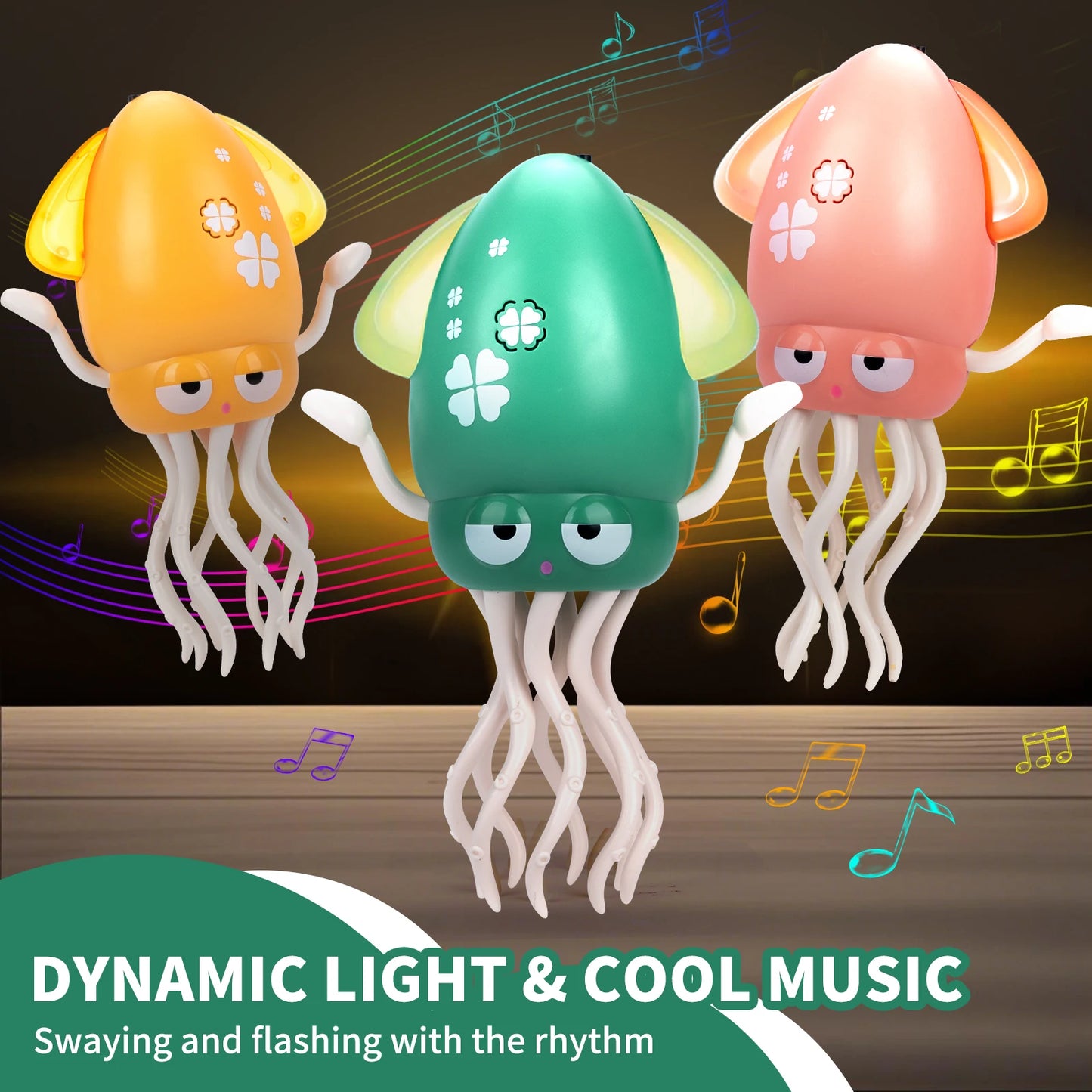 Kids Electronic Pet Toys Musical Penguin Dancing Duck & Octopus