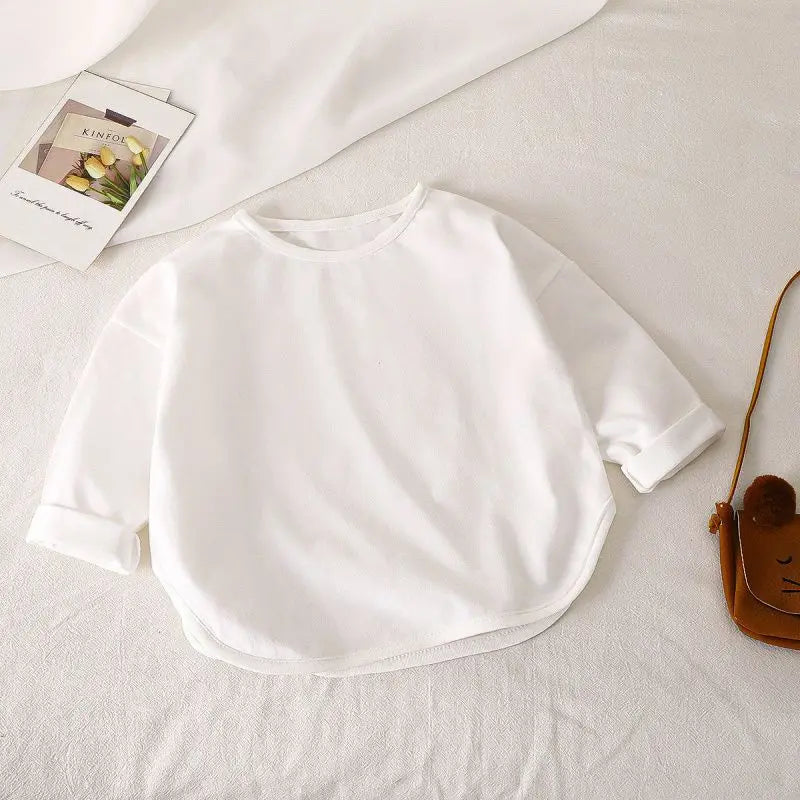 Wesly Long Sleeve Cotton Spring Tees - GuGuTon baby store - Baby Fashion - Toddlers Outfits - Babies Outfits - Toddler Clothes - Kids Clothing - Newborn Clothes - Newborn Wear - Kids Wear - Trending Clothes - Trending Outfits - Fall Fashion - Winter Fashion - Girls Clothes - Boys Clothes - Babies Wear - Kids Accessories - KidsWear - Summer Clothes - Summer Fashion - Summer Trend - Falls Sweaters - Tops - Bottom - Jeans - Blouse - Dresses - Newborn Dresses - Toys