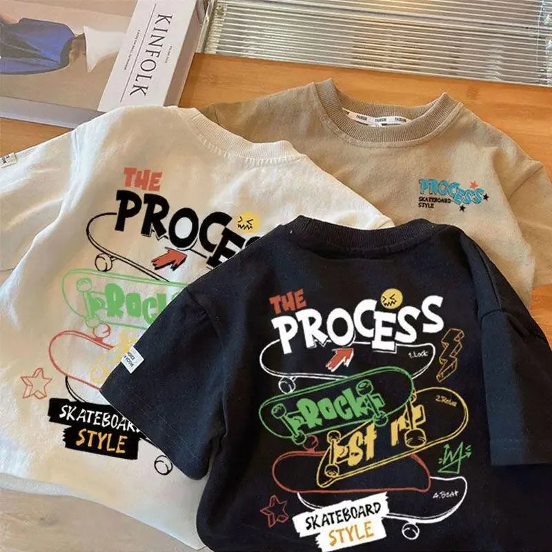 Erick Boys Summer Popular Cotton Tees - GuGuTon baby store - Baby Fashion - Toddlers Outfits - Babies Outfits - Toddler Clothes - Kids Clothing - Newborn Clothes - Newborn Wear - Kids Wear - Trending Clothes - Trending Outfits - Fall Fashion - Winter Fashion - Girls Clothes - Boys Clothes - Babies Wear - Kids Accessories - KidsWear - Summer Clothes - Summer Fashion - Summer Trend - Falls Sweaters - Tops - Bottom - Jeans - Blouse - Dresses - Newborn Dresses - Toys