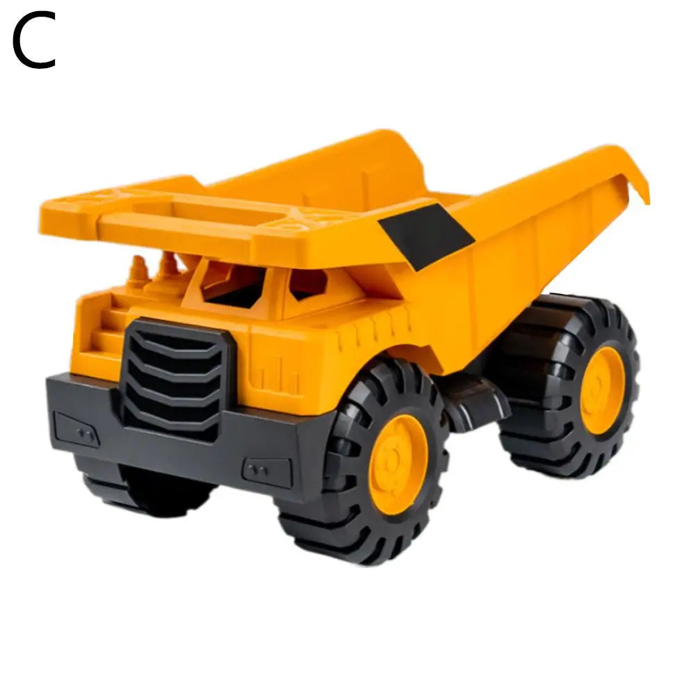 Big Inertia Engineering Toy Truck for Kids Thickened Drop-Resistant Beach Excavator Shovels
