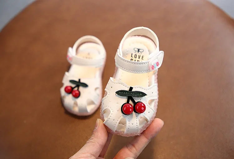 SHOE SIZE 15-25 Girls Sandal Summer Flowers Sweet Soft Children's Beach Shoes Toddler Girls Sandals Orthopedic Princess Fashion