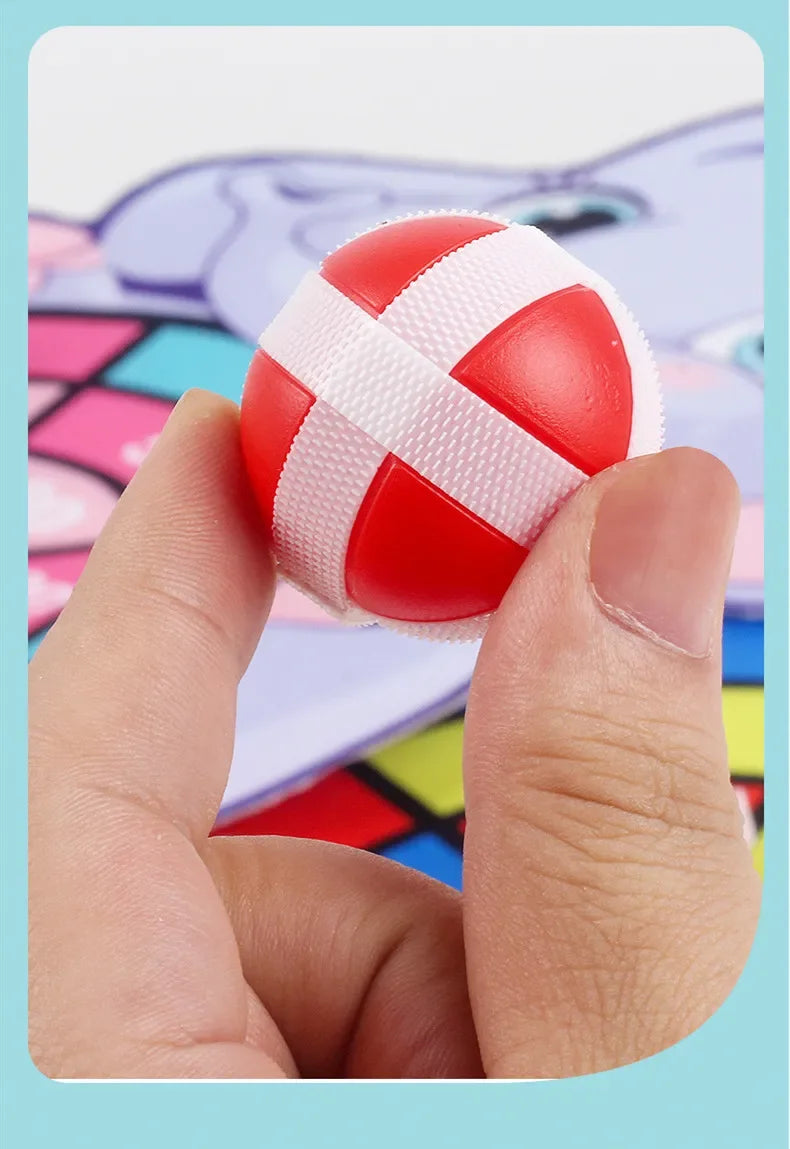 Educational Games Dart Board Baby Toy Stickey Ball Dart Montessori Games