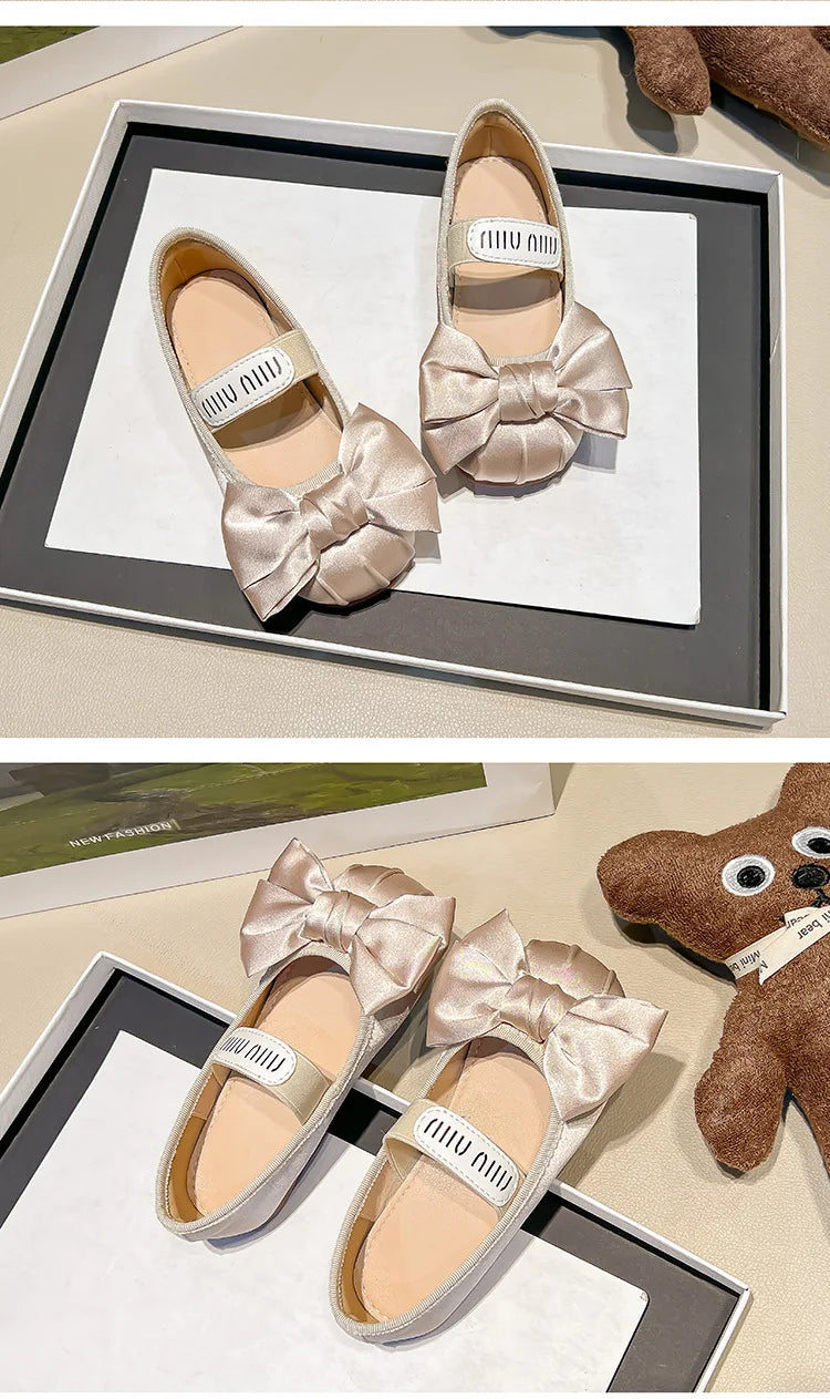 Girl Princess Shoe Butterfly Cute Kids Shoes Spring Autumn Fashion Mary