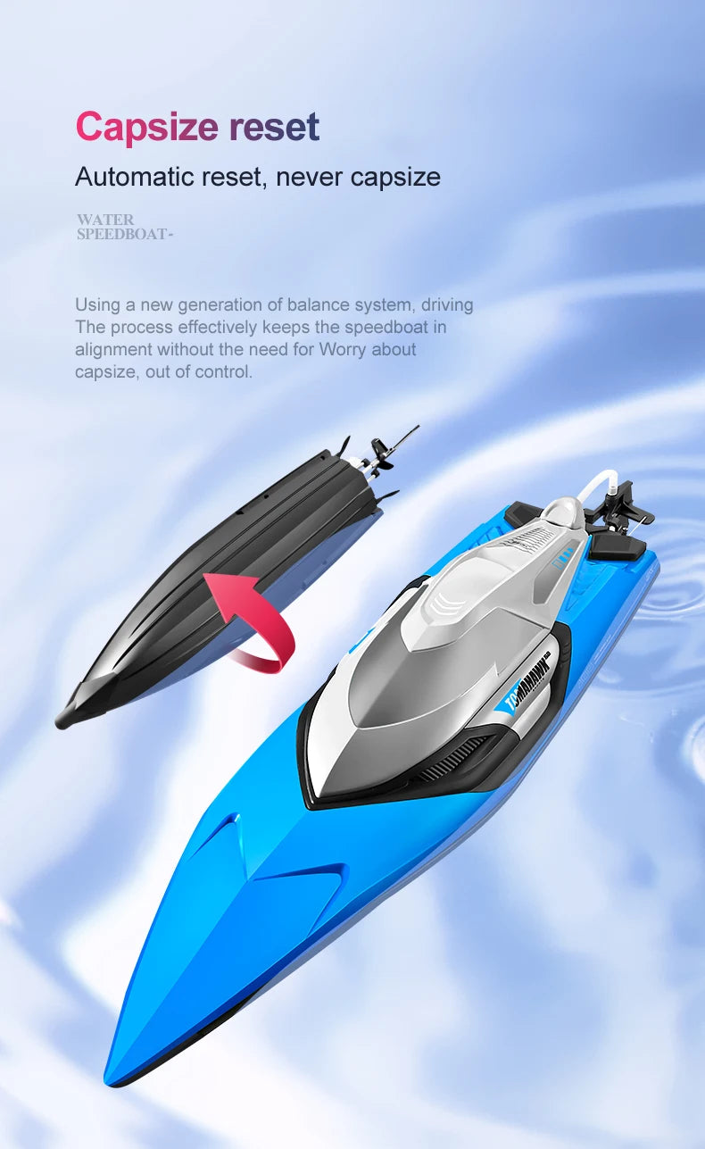 S2 Super Large High-speed Remote Controlled Boat 50KM/H High Horsepower