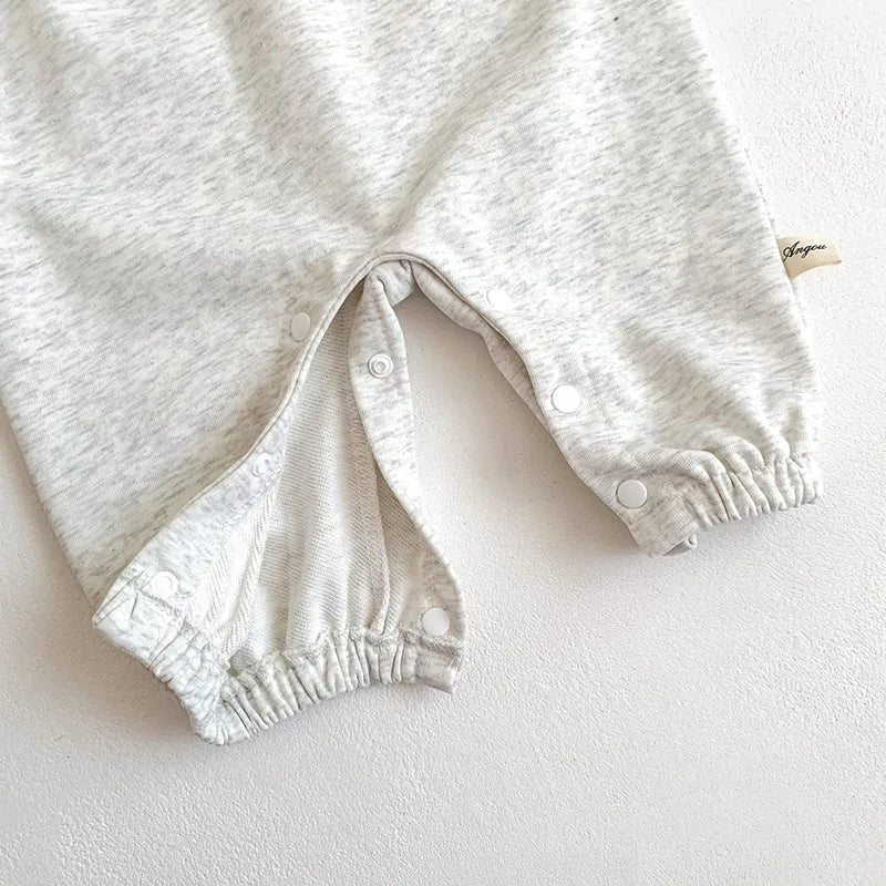 Soft Rainbow Embroidery Jumpsuit