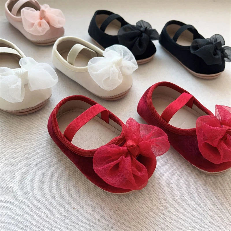 Baby Girls Walking Shoes Spring Autumn Infant Shoes Comfortable Newborn Soft Soled Toddler Kids Shoes
