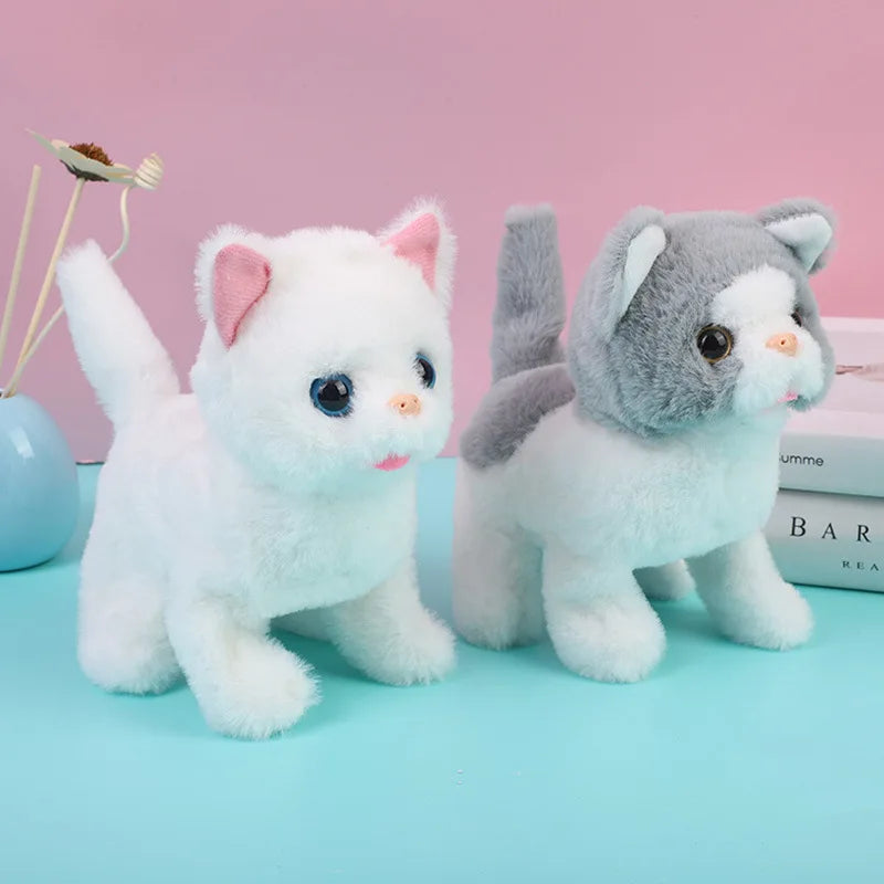 Electric Moving Cat Walking Barking Machine Interactive Simulation Mouse