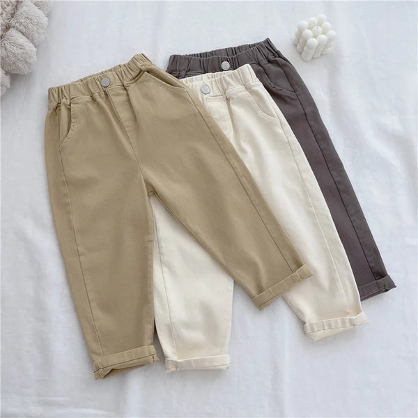 Saúl Autumn Trousers for Kids Fashion Loose Boys Casual