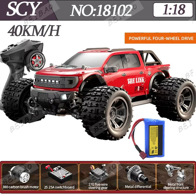 JJRC Q130 Q130-C 70KM/H 4WD RC Car with Light Brushless Motor Remote Control Car High Speed Drift Monster Truck Adults Kids Toys