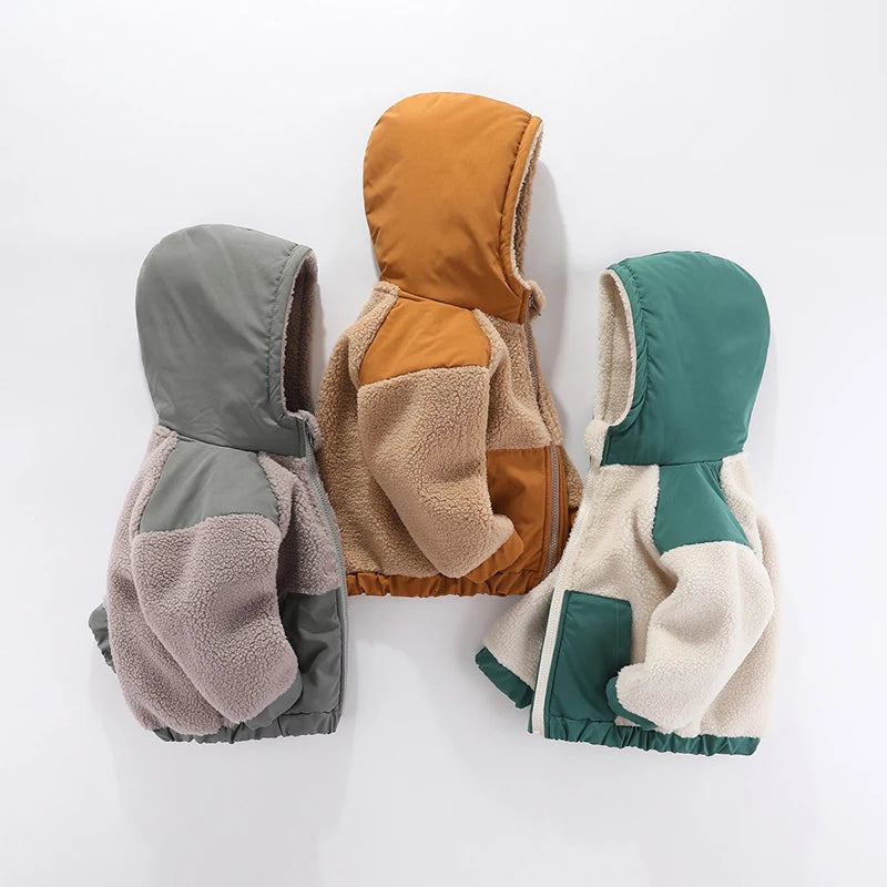 Saul Zipper Hooded Children Outerwear Sweater - GuGuTon baby store - Baby Fashion - Toddlers Outfits - Babies Outfits - Toddler Clothes - Kids Clothing - Newborn Clothes - Newborn Wear - Kids Wear - Trending Clothes - Trending Outfits - Fall Fashion - Winter Fashion - Girls Clothes - Boys Clothes - Babies Wear - Kids Accessories - KidsWear - Summer Clothes - Summer Fashion - Summer Trend - Falls Sweaters - Tops - Bottom - Jeans - Blouse - Dresses - Newborn Dresses - Toys