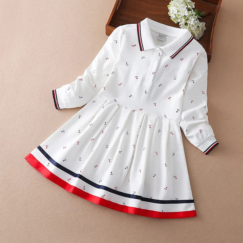 Girls Dress 2024 Autumn Winter Dresses For Kids Children Princess Dress