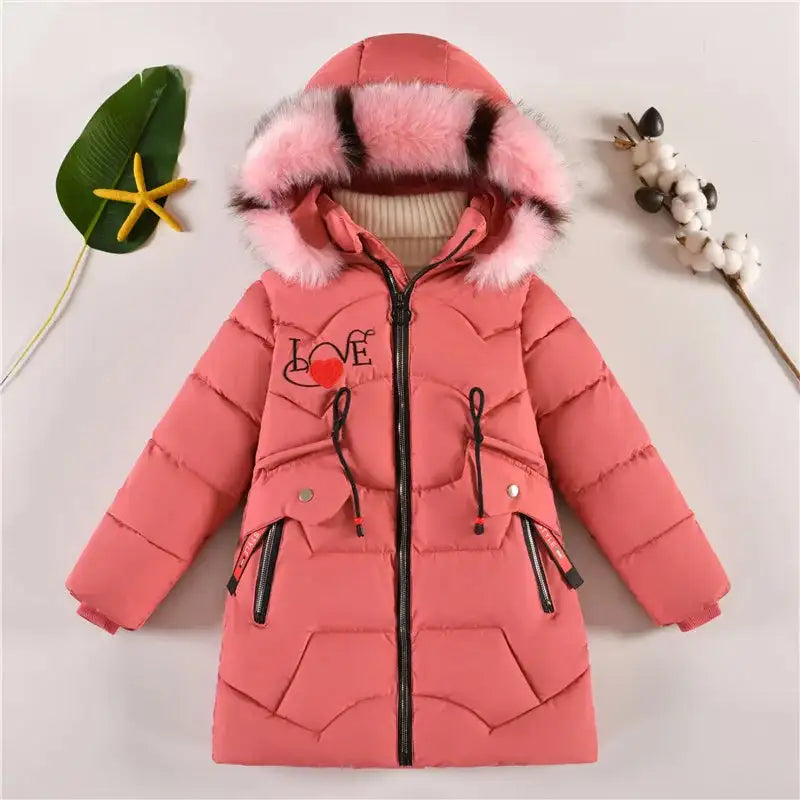 Selena Stylish Winter Hooded Jacket for Girls