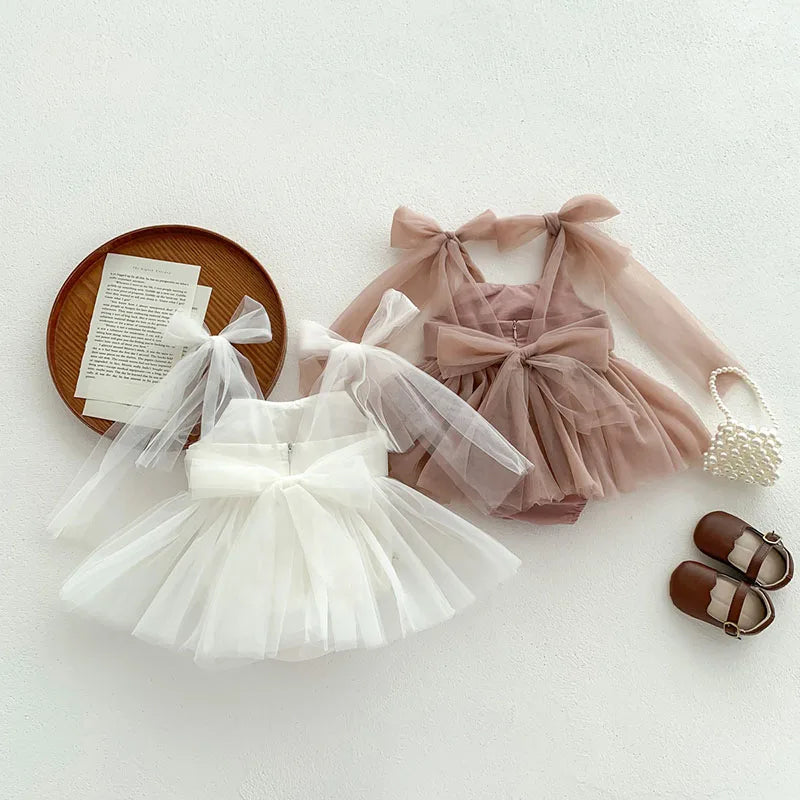Ana Sleeveless Lace Bodysuit for Baby Girls