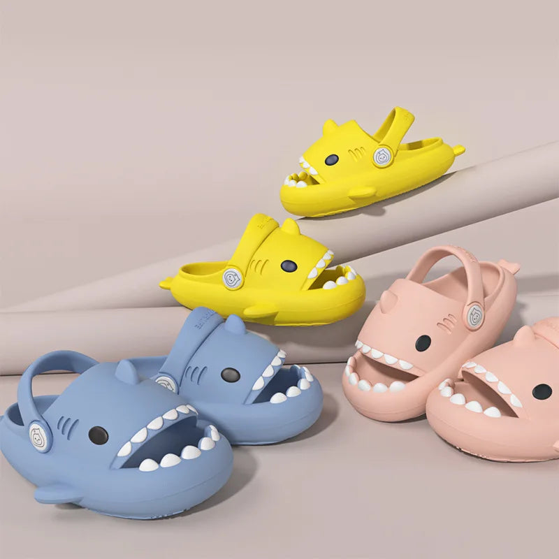 Noah Children Summer Shark Sandals Waterproof Slippers